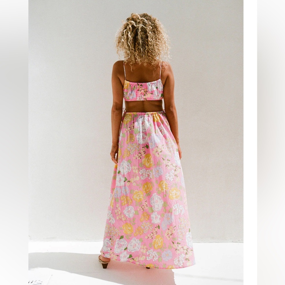 NWT Sabo Skirt Asher Maxi Dress in Corsage Spring- Size Small (US 4) - Picture 8 of 15